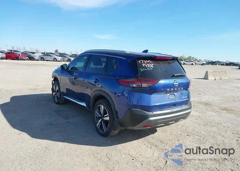 2022 Nissan Rogue Sl Intelligent Awd из США, поврежденный, VIN 5N1BT3CB6NC696413